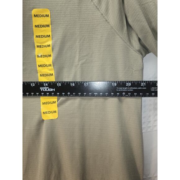 Gap Active Hoodie Shirt Men Size Medium Quick Dry Beige 6066 - Picture 5 of 8